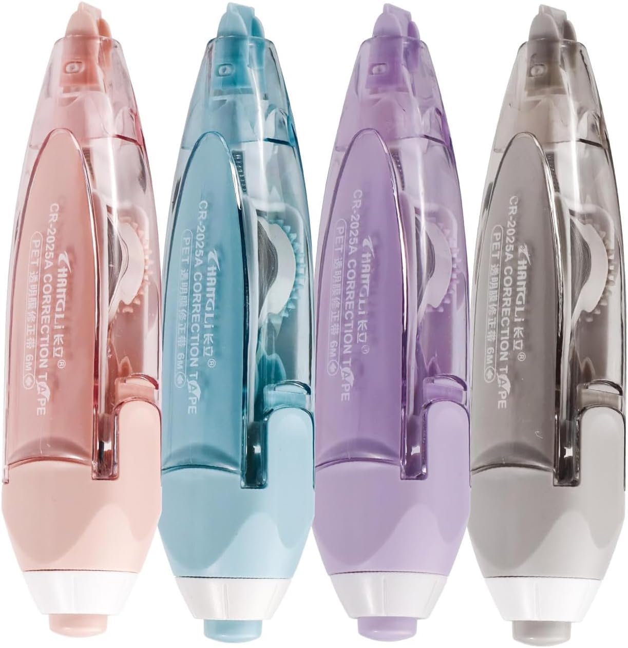 Refillable Retractable Correction Tape Pen - White Out Tape with Replaceable Cartridge, Portable & Ergonomic Design - Perfect for Office, School & Home Use