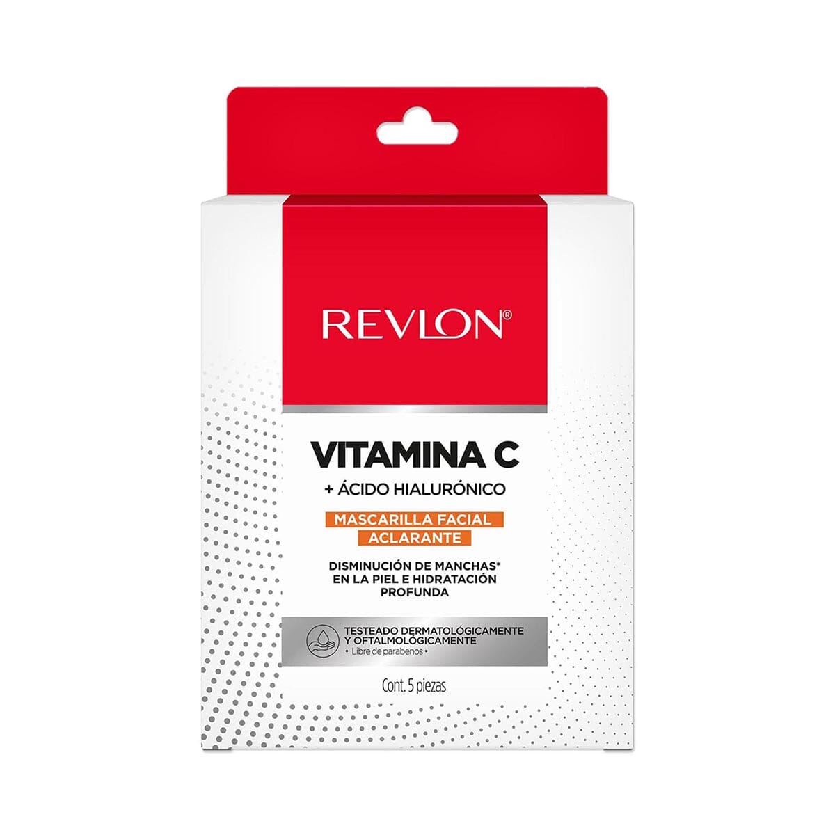 Revlon Vitamin C Facial Mask - Brightening & Hydrating Sheet Mask for Glowing Skin | Perfect for Daily Skincare & Spa Nights