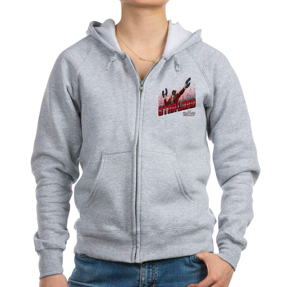 Guardians of the Galaxy Star Lord Guns Women's Zip Hoodie - Marvel Cosplay & Casual Wear for Fans
