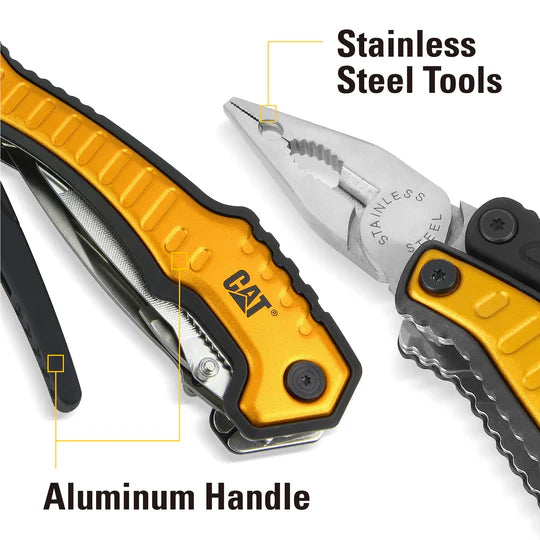XL Multi Tool - Heavy Duty Stainless Steel Multi-Purpose Tool for Camping, Hiking, Survival & Everyday Use