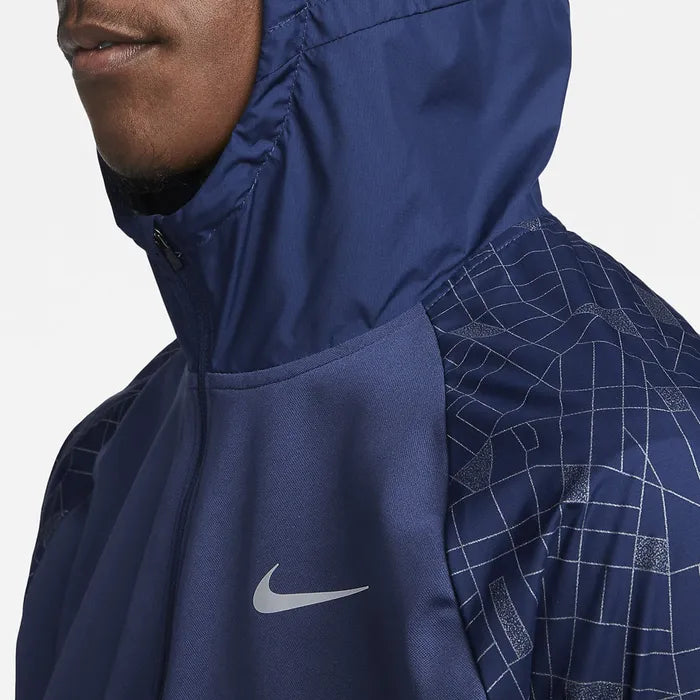 Nike Run Division Repel Flash Windrunner Jacket - Lightweight Waterproof Running Jacket for Men & Women - Perfect for Outdoor Jogging, Hiking & Rainy Weather