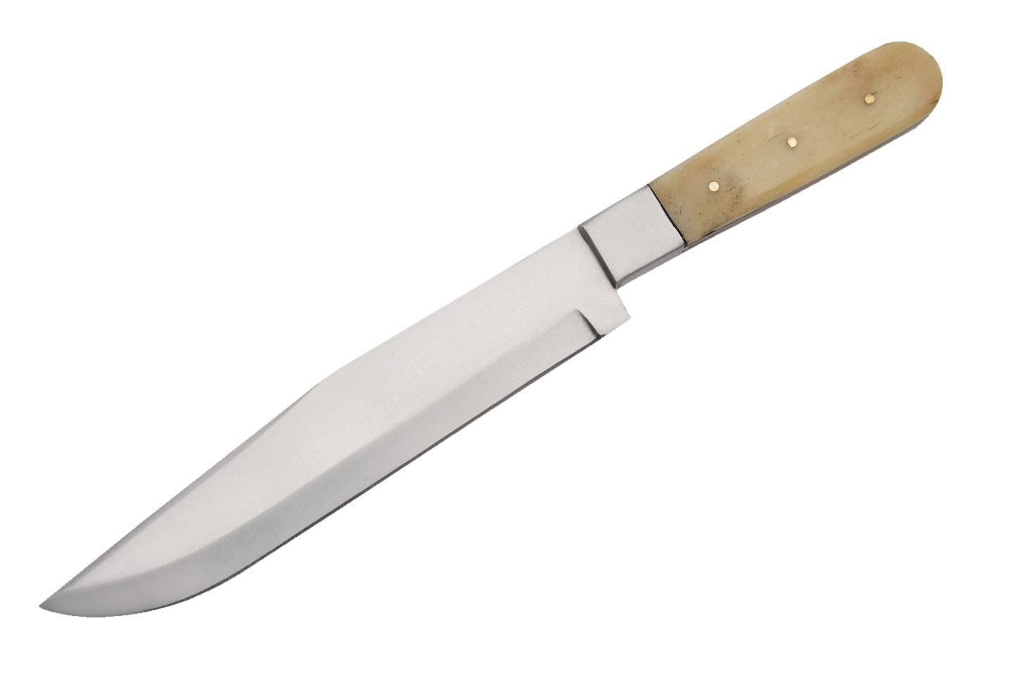 SZCO Supplies Santa Fe Hunter Knife - Premium Stainless Steel Hunting Knife with Leather Sheath - Perfect for Outdoor Camping, Hunting & Survival Gear