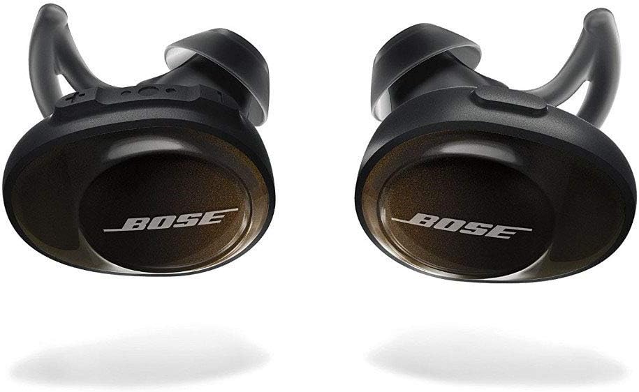 Bose SoundSport Free True Wireless Earbuds - Sweatproof Bluetooth Headphones for Running, Gym & Sports | Perfect for Workouts, Jogging & Outdoor Activities (Black)