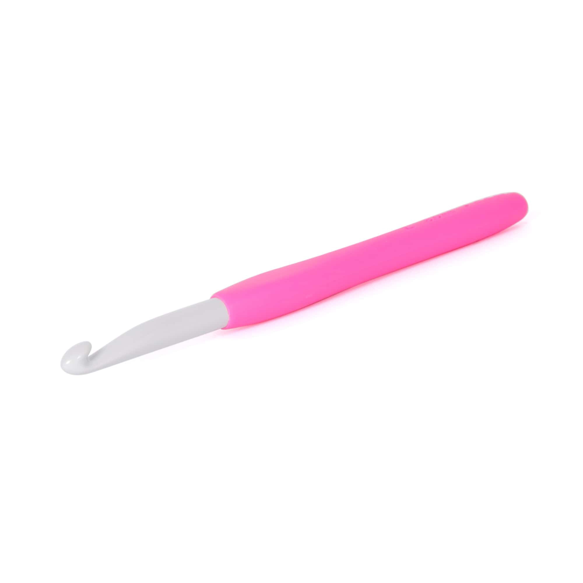 Amour Crochet Hook 8 mm - Ergonomic Comfort Grip for Smooth Crocheting - Perfect for Yarn Crafts, DIY Projects, and Knitting Accessories