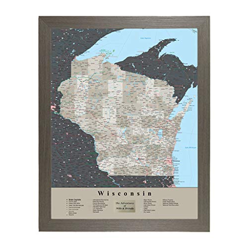 Barnwood Gray Frame Personalized