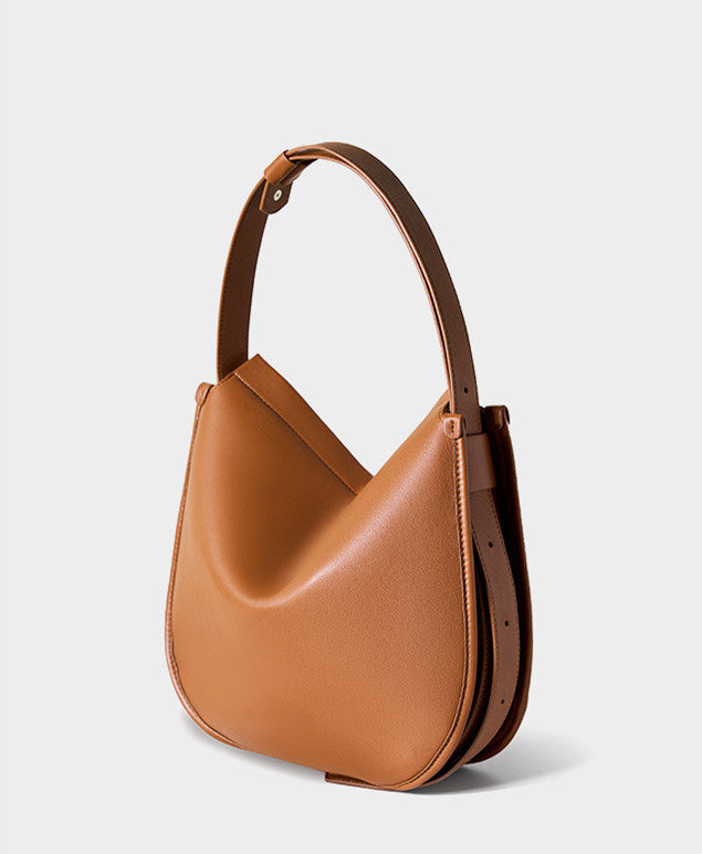 Soft Minimalist Shoulder Bag for Women - Lightweight & Stylish Crossbody Purse - Perfect for Work, Travel & Everyday Use