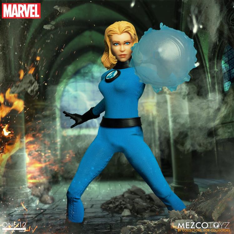 Fantastic Four One:12 Collective Deluxe Action Figure Set - Marvel Comics Superhero Team Collectible Steel Box Edition for Display & Gifts