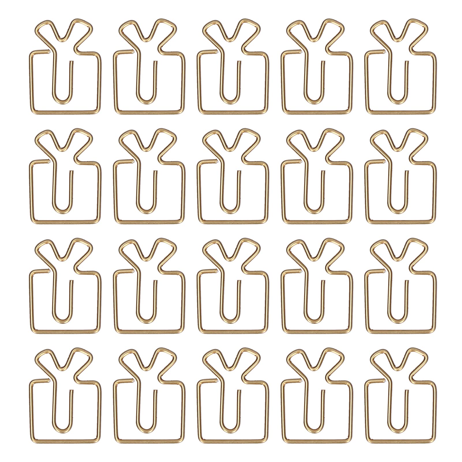 Mini Paper Clips - Anti-Rust Plated, Lightweight & Durable Iron Office Supplies for Home, School & Workplace Organization | Perfect for Filing Documents, Crafting & Notebooks