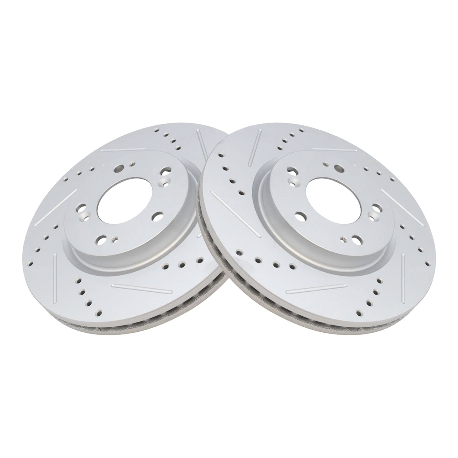 High-Performance Front Metallic Brake Pads & Rotors with Caliper Kit for Chrysler Dodge Jeep - Perfect for Off-Roading, Towing & Daily Driving