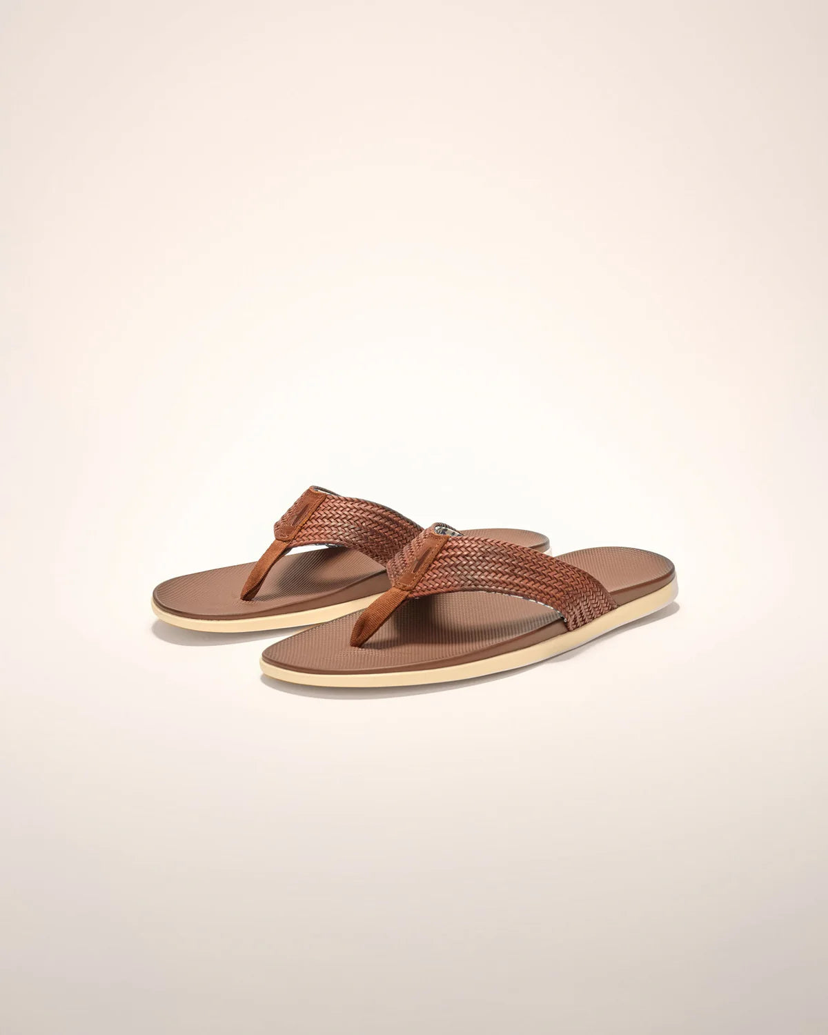 Johnnie-O Boardwalk Leather Sandals for Men - Comfortable & Stylish Casual Beach & Summer Footwear - Perfect for Outdoor, Travel & Vacation Wear