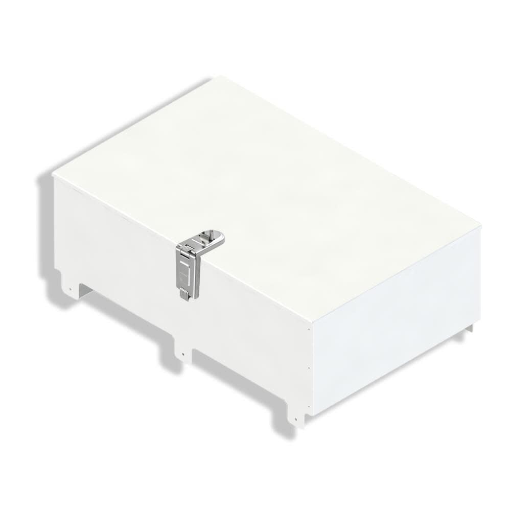Durable Painted Steel Storage Box for Travel & Camping - Portable Organizer for Nomad Lifestyle, Outdoor Adventures & Road Trips