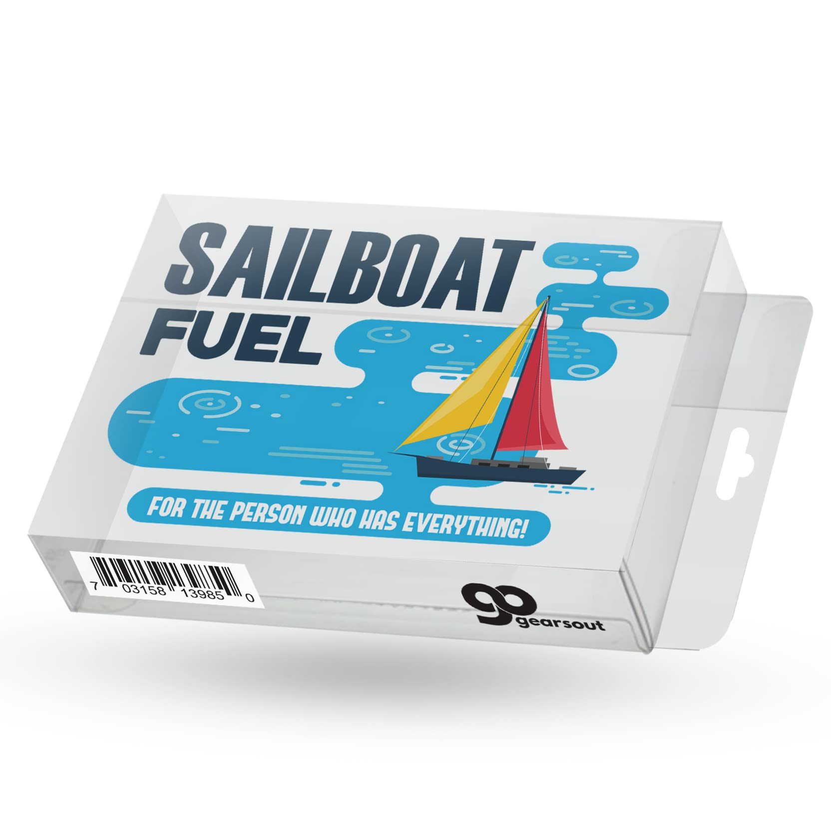 Funny Sailboat Fuel Prank Gift Box - Hilarious Useless Gag Gift for Men & Women - Perfect Stocking Stuffer & White Elephant Present - Novelty Gift for The Person Who Has Everything - Great for Office Pranks, Birthday Jokes & Christmas Gifts