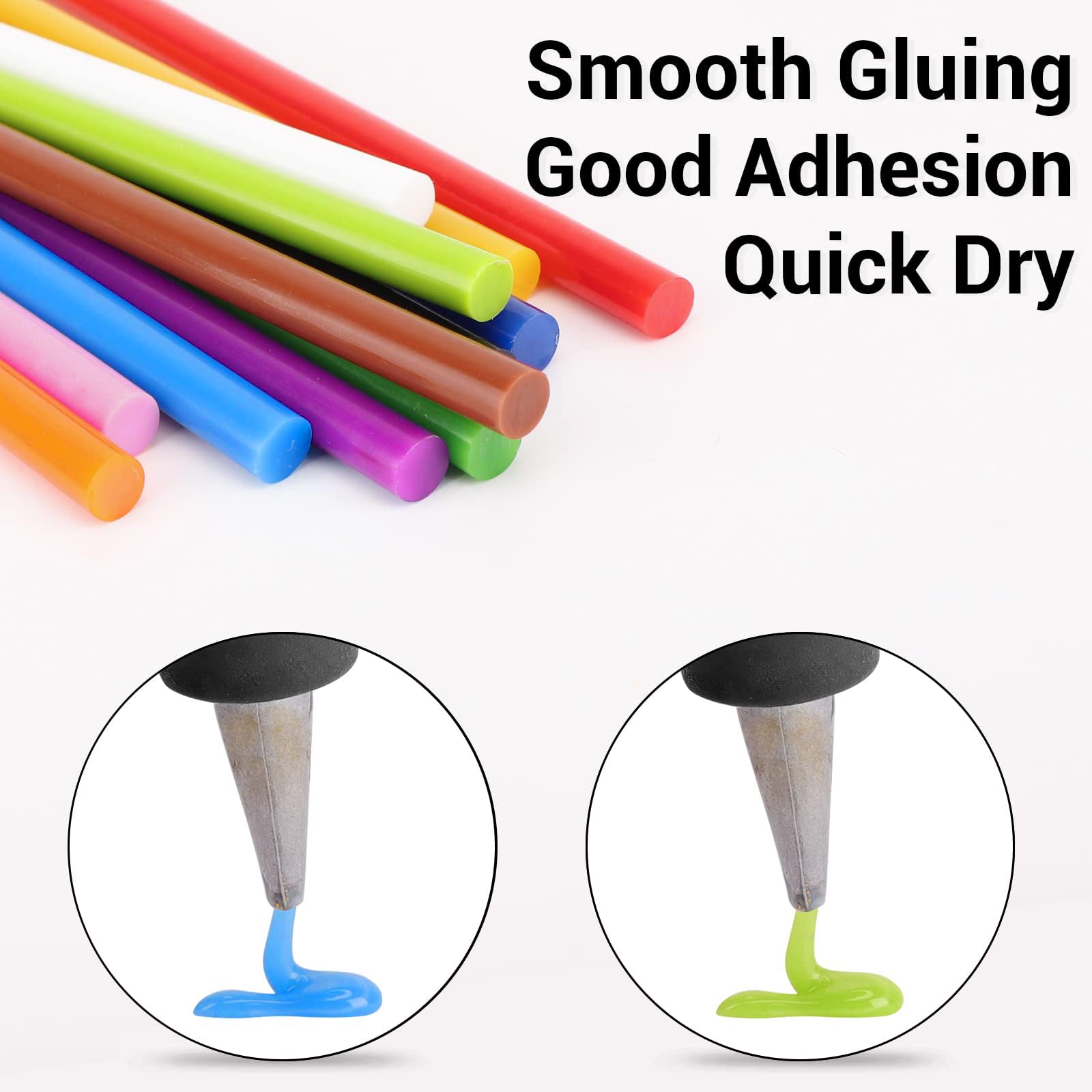ENPOINT 36-Pack Colored Hot Glue Sticks - 8