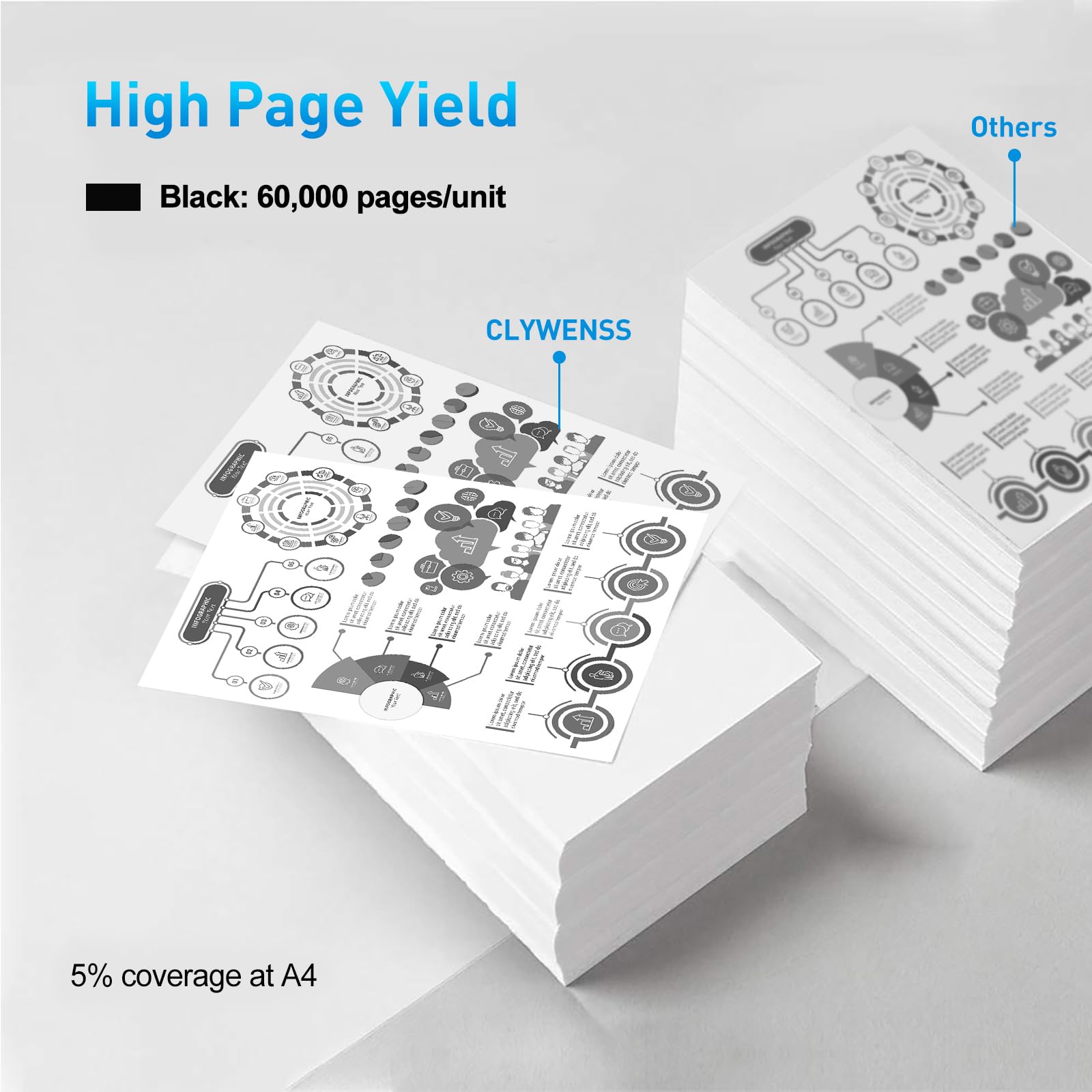 CLYWENSS Black Drum Unit Replacement for Xerox VersaLink C400 C405 Phaser 6600 6600DN WorkCentre 6655 6605 - Compatible with 108R01121 (1-Pack) - Perfect for Office Printing & High-Volume Document Production