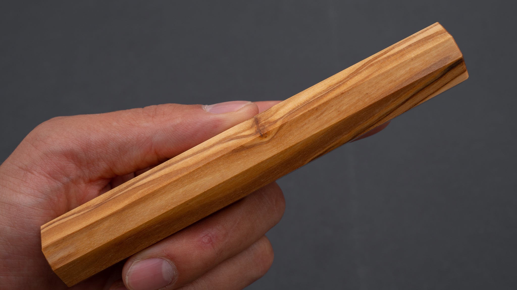 Hitohira WB Mono Olive Wood Handle 130mm - Premium Japanese Kitchen Knife for Chefs & Home Cooking