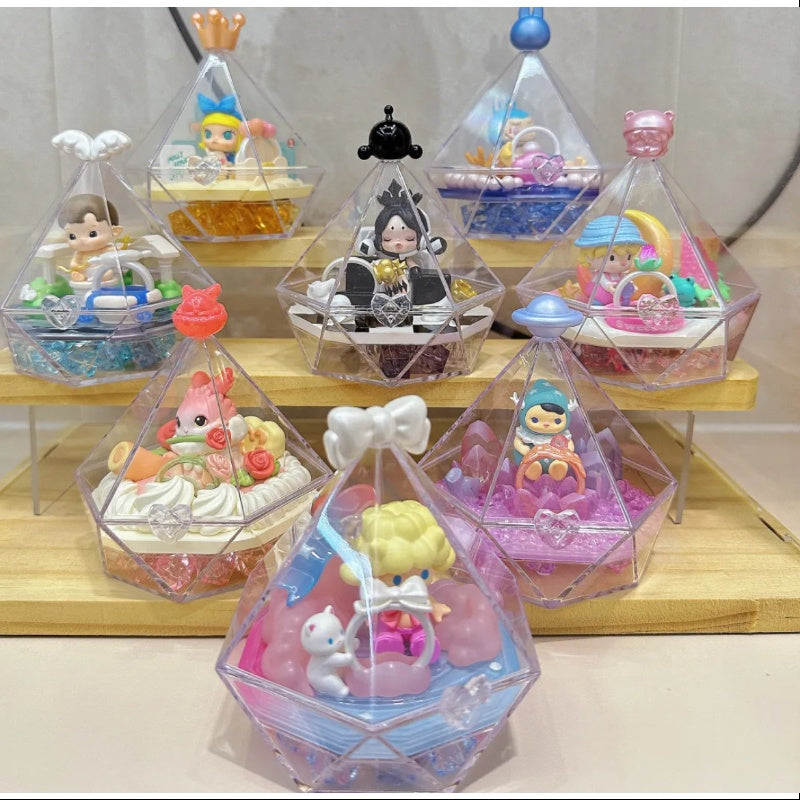 Pop Mart Wishes at Your Fingertips Series Complete Set - Collectible Vinyl Figures for Display & Gifting - Perfect for Home Decor, Office Desk, and Anime Collections
