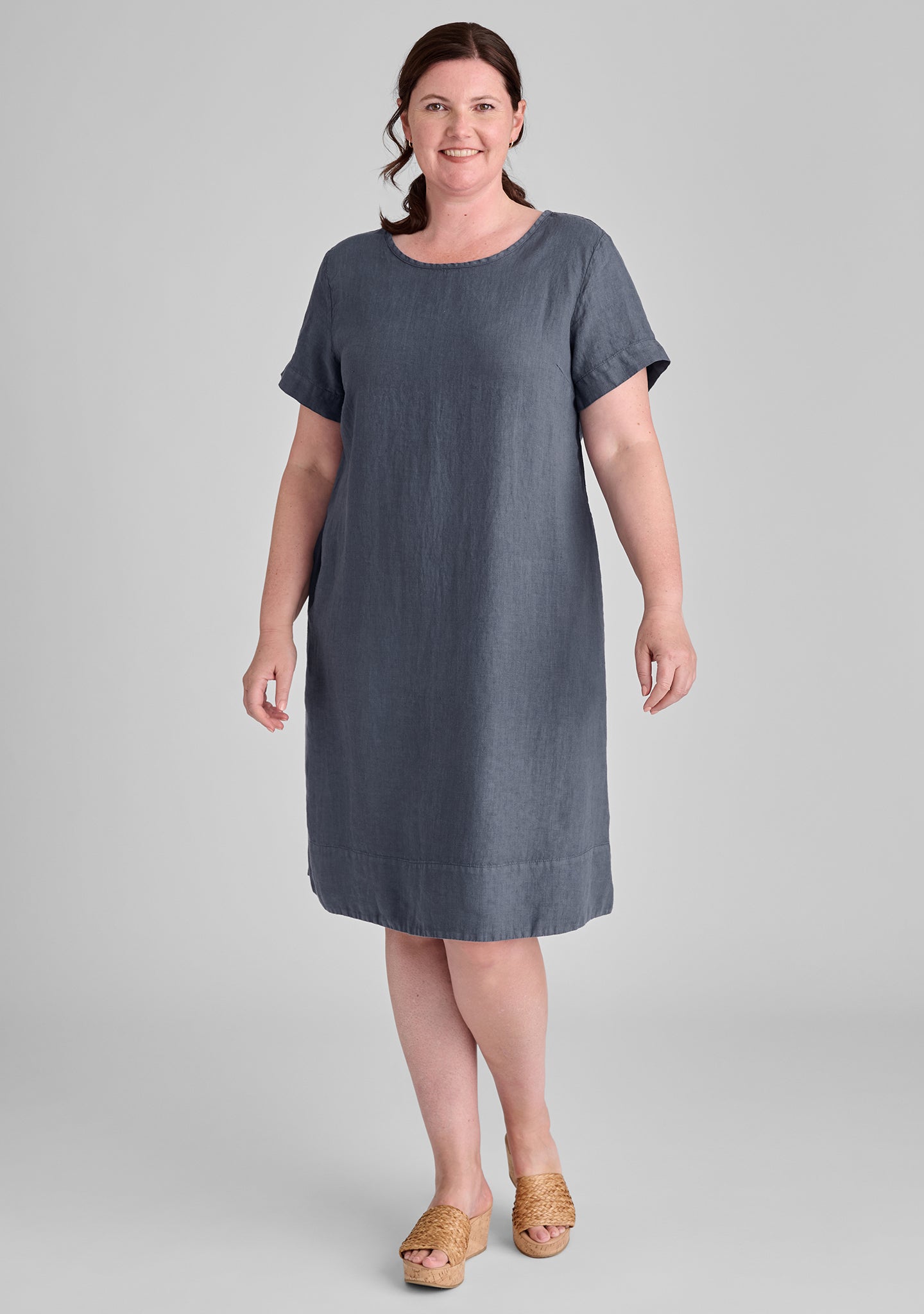 Roadie Tee Dress - Soft Linen Summer Dress for Women | Casual Boho Beachwear & Everyday Comfort