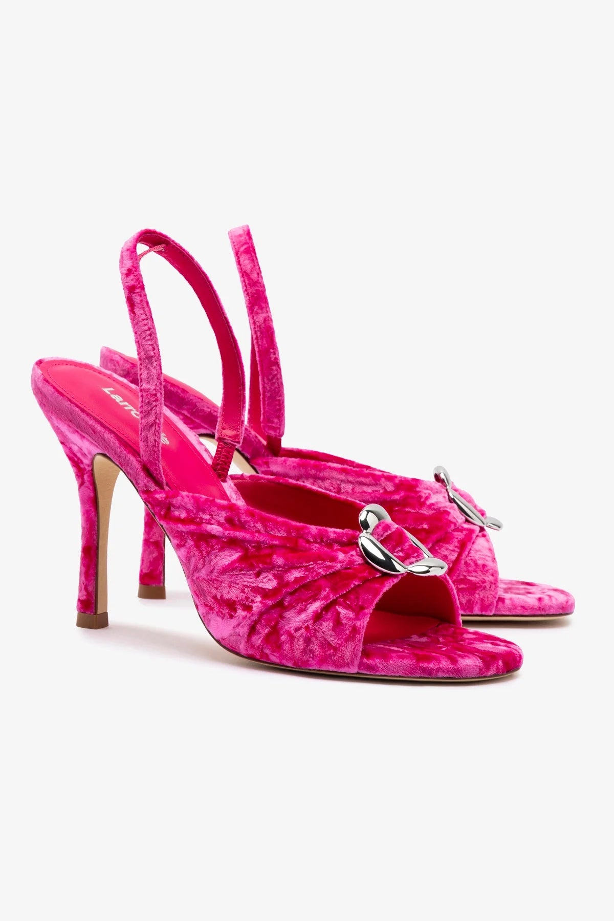 Mayfair Women's Pink Velvet Sandals - Comfortable Summer Casual Shoes for Beach, Wedding & Outdoor Activities