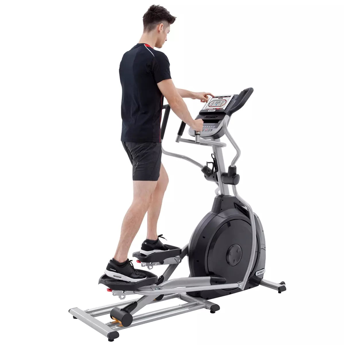 Spirit XE295 Elliptical Machine - Low Impact Cardio Trainer for Home Gym, Fitness & Weight Loss | Perfect for Small Spaces & Apartment Workouts