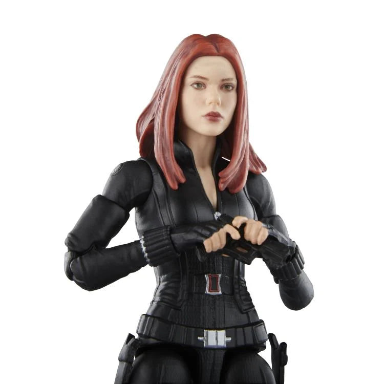 Captain America: The Winter Soldier Marvel Legends Black Widow Action Figure - The Infinity Saga Collectible for Marvel Fans | Perfect for Display, Cosplay, and Gift Giving