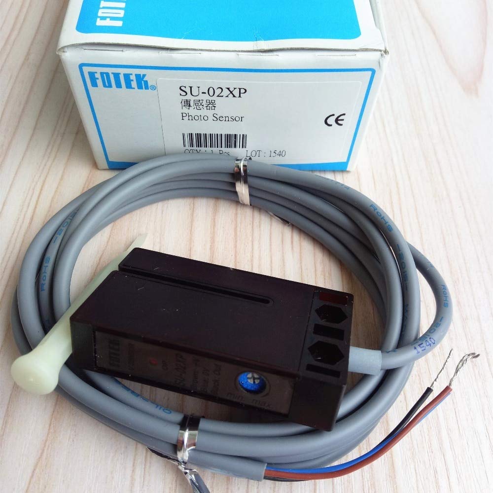 FOTEK SU-02XP PNP NO High-Speed U-Type Photoelectric Label Sensor Switch - 100% New Original - Ideal for Packaging, Automation & Industrial Label Detection Systems