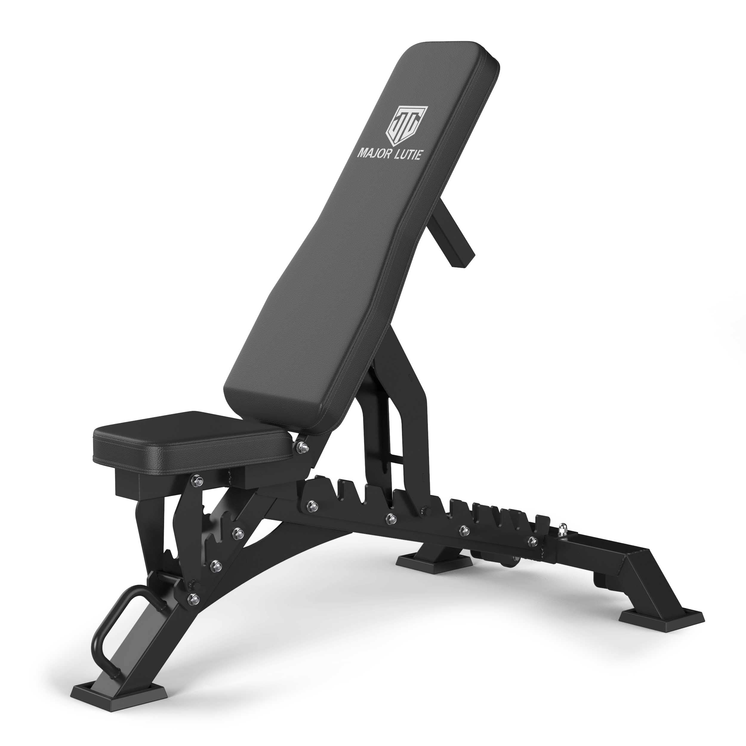 Major Fitness Adjustable Weight Bench - 32-Position Strength Training Bench for Bench Press, Weight Lifting & Home Gym Workouts | Perfect for Garage Gyms & Full-Body Training