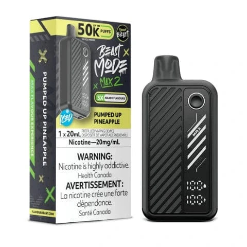 Flavour Beast Mode MAX 2 50K Disposable Vape - 50000 Puffs | 20mL E-Liquid Capacity | Long-Lasting Vaping Device for Travel, Work & Social Events