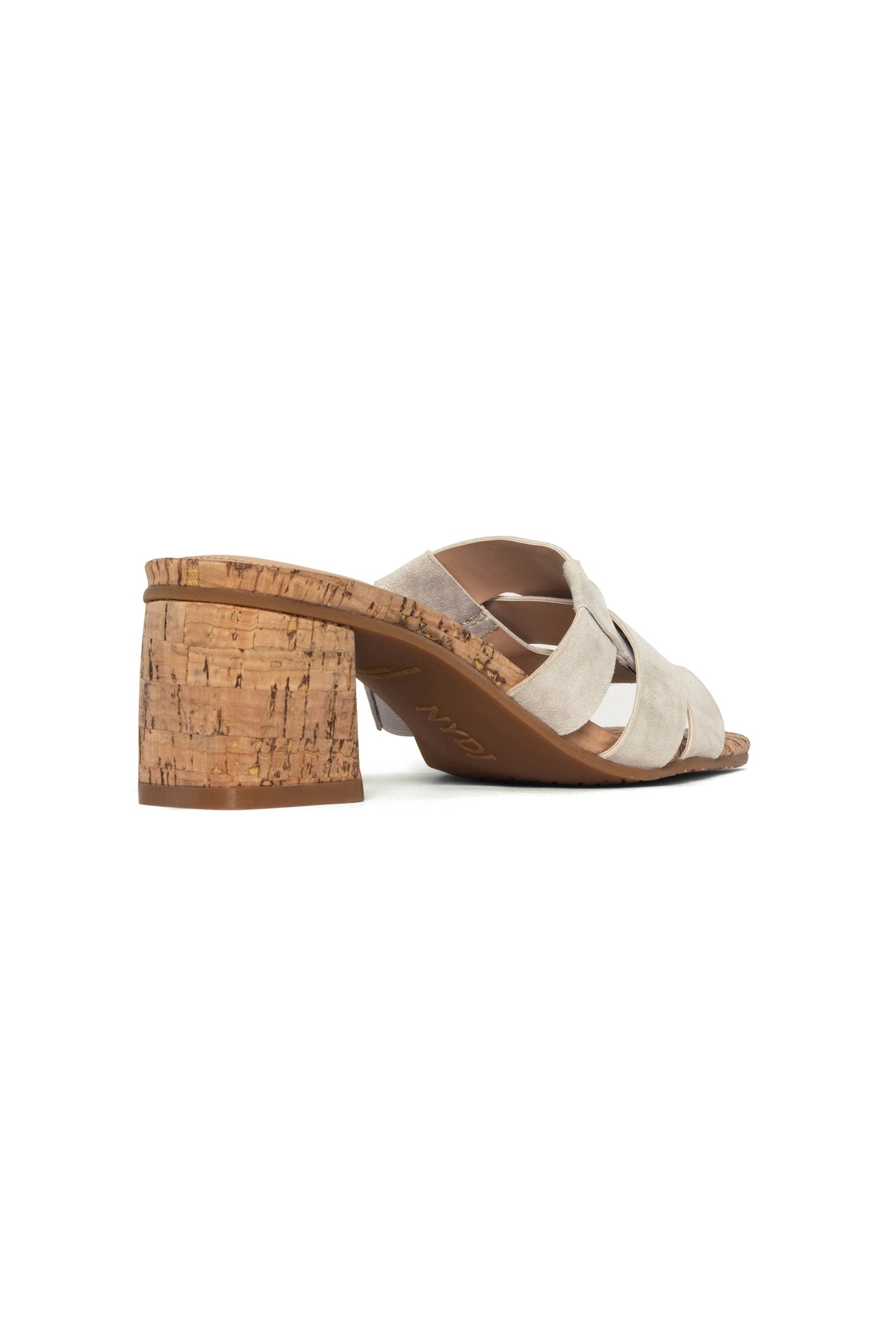 Gloriana Women's Pewter Mule Sandals - Comfortable Slip-On Shoes for Casual Wear, Beach, and Summer Outfits
