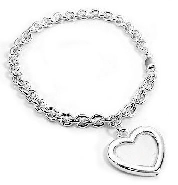 Sterling Silver Charm Bracelet with Picture Frame & Locket - Adjustable Chain for Photos, Keepsakes & Memories | Perfect for Gifts, Anniversaries & Everyday Wear