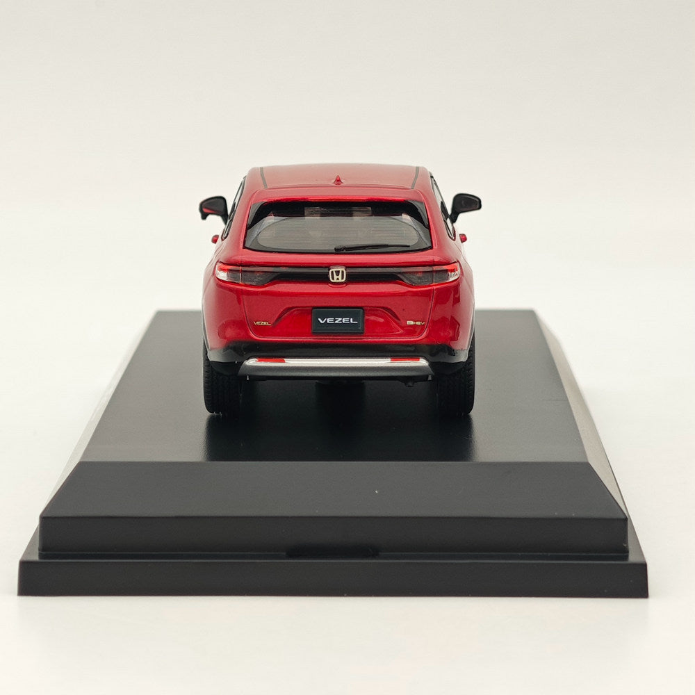 1/43 Scale Honda VEZEL e:HEV Z Premium Crystal Red Diecast Model Car - Hobby Japan HJ432002RM - Collectible Miniature Vehicle for Display & Gifts