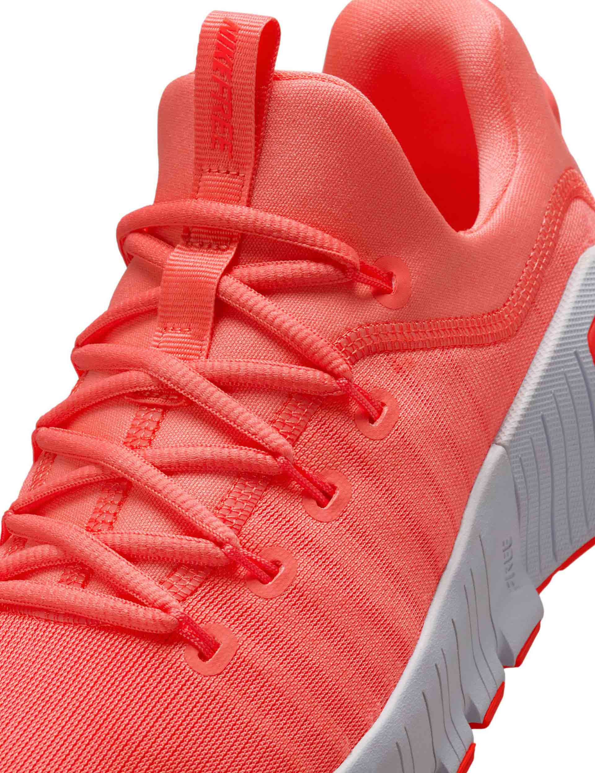 Nike Free Metcon 6 Training Shoes for Men & Women - Magic Ember/Bright Crimson/White | CrossFit, Gym Workouts & Weightlifting | Perfect for HIIT, Running & Fitness Training