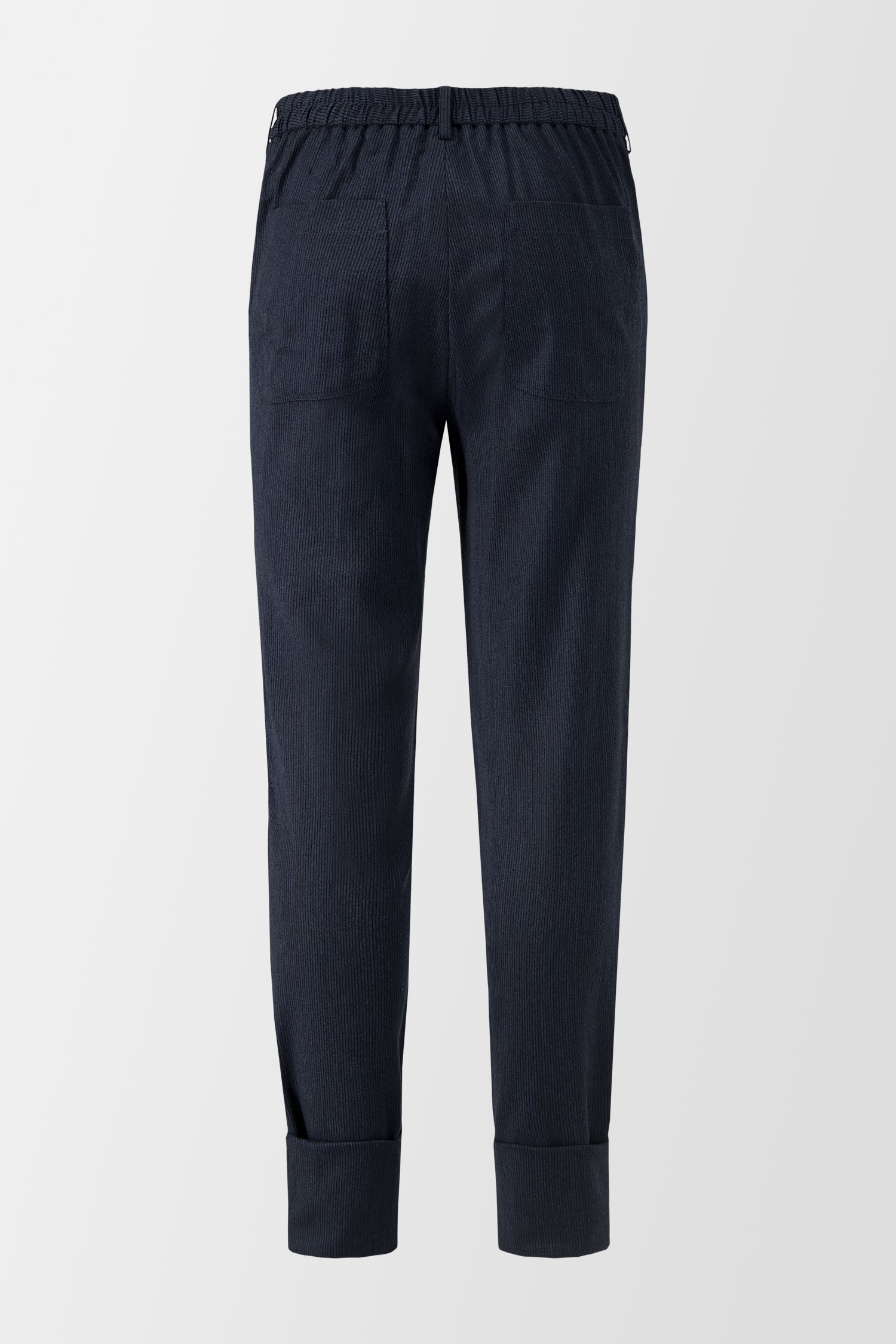 Incotex Navy Blue Men's Dress Pants - Slim Fit Comfortable Business Casual Trousers for Office & Travel