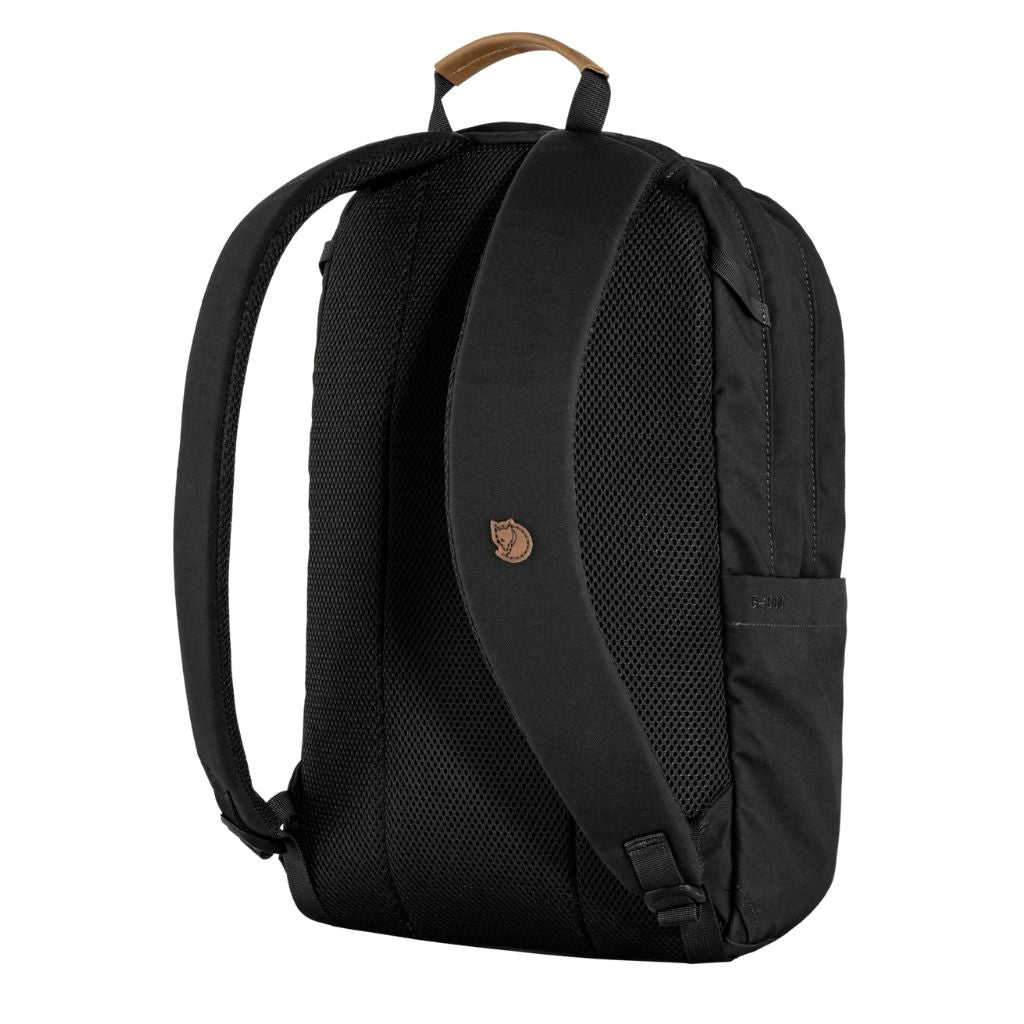 Fjallraven Raven 20L Backpack - Lightweight & Durable Daypack for Hiking, Travel & School - Black