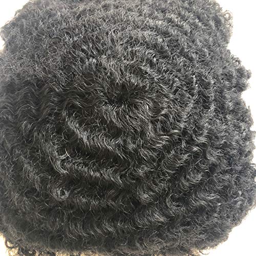 1# Jet black 12MM wave lace cap