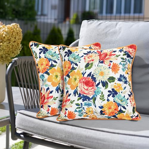 Orange Floral