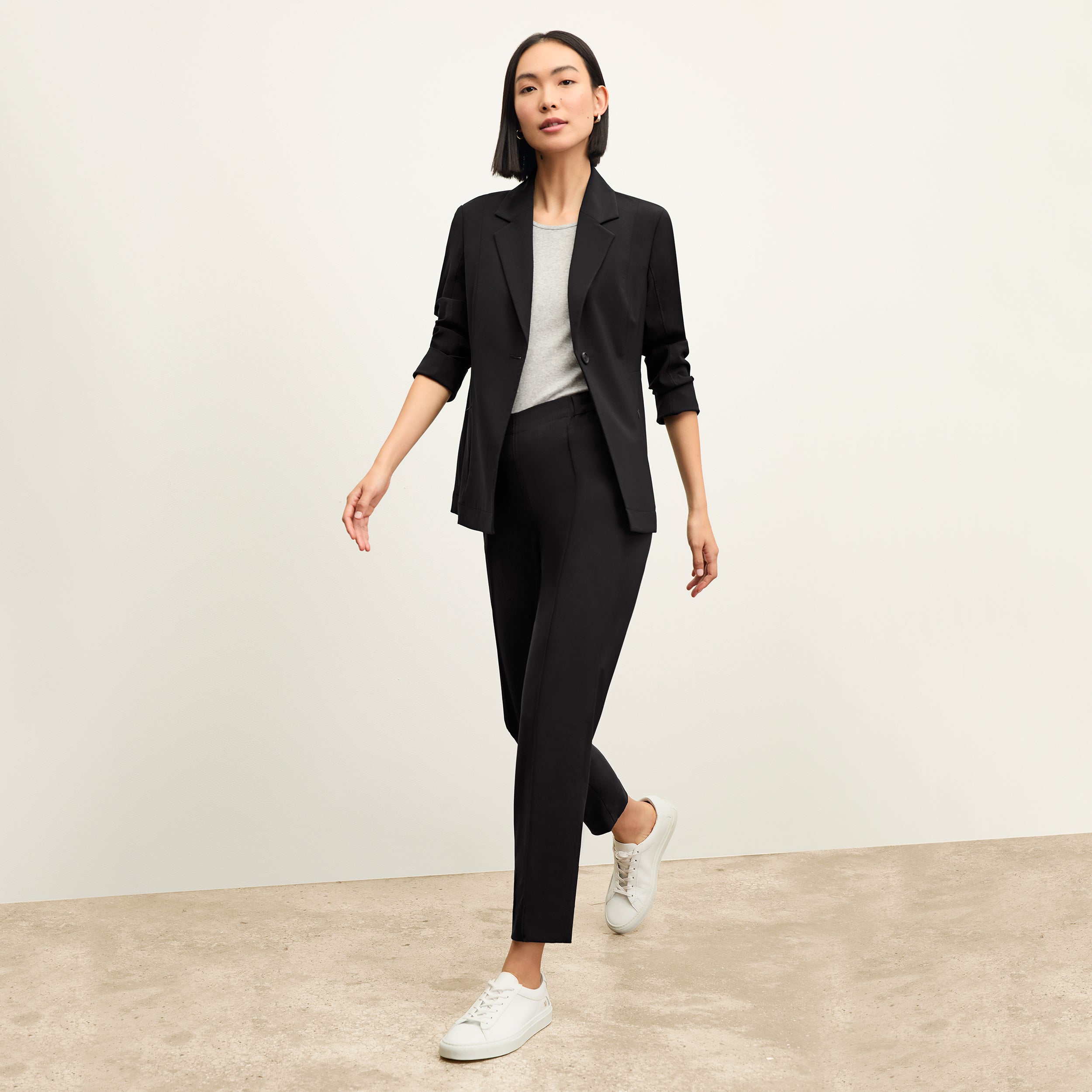 Colby Travel Pants for Men - OrigamiTech Stretch Wrinkle-Free Black Dress Pants for Business & Casual Wear - Perfect for Office, Commuting, and Travel