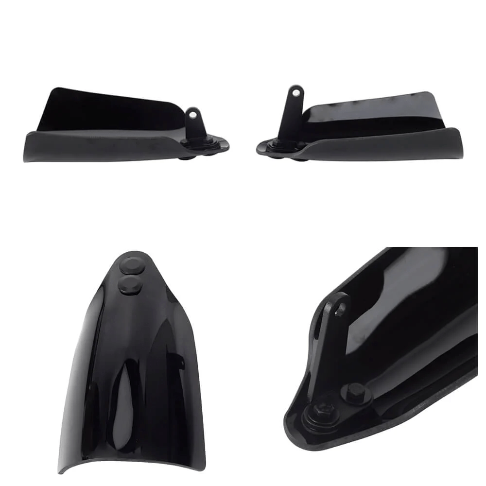 Eagle Lights Club Style Hand Guards for Harley Davidson Dyna, Softail, Sportster, Road Glide & Road King - Motorcycle Wind Protection & Style Upgrade for Long Rides & Cruising