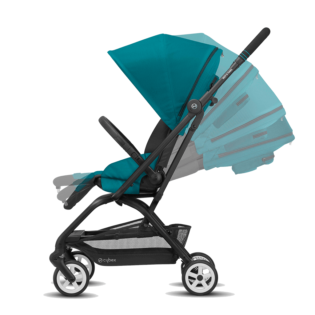 Cybex Eezy S Twist +2 V2 Lightweight Travel Stroller - Compact Fold, 360° Rotating Seat, for Airplanes & Urban Adventures (Ideal for Toddlers & City Travel)
