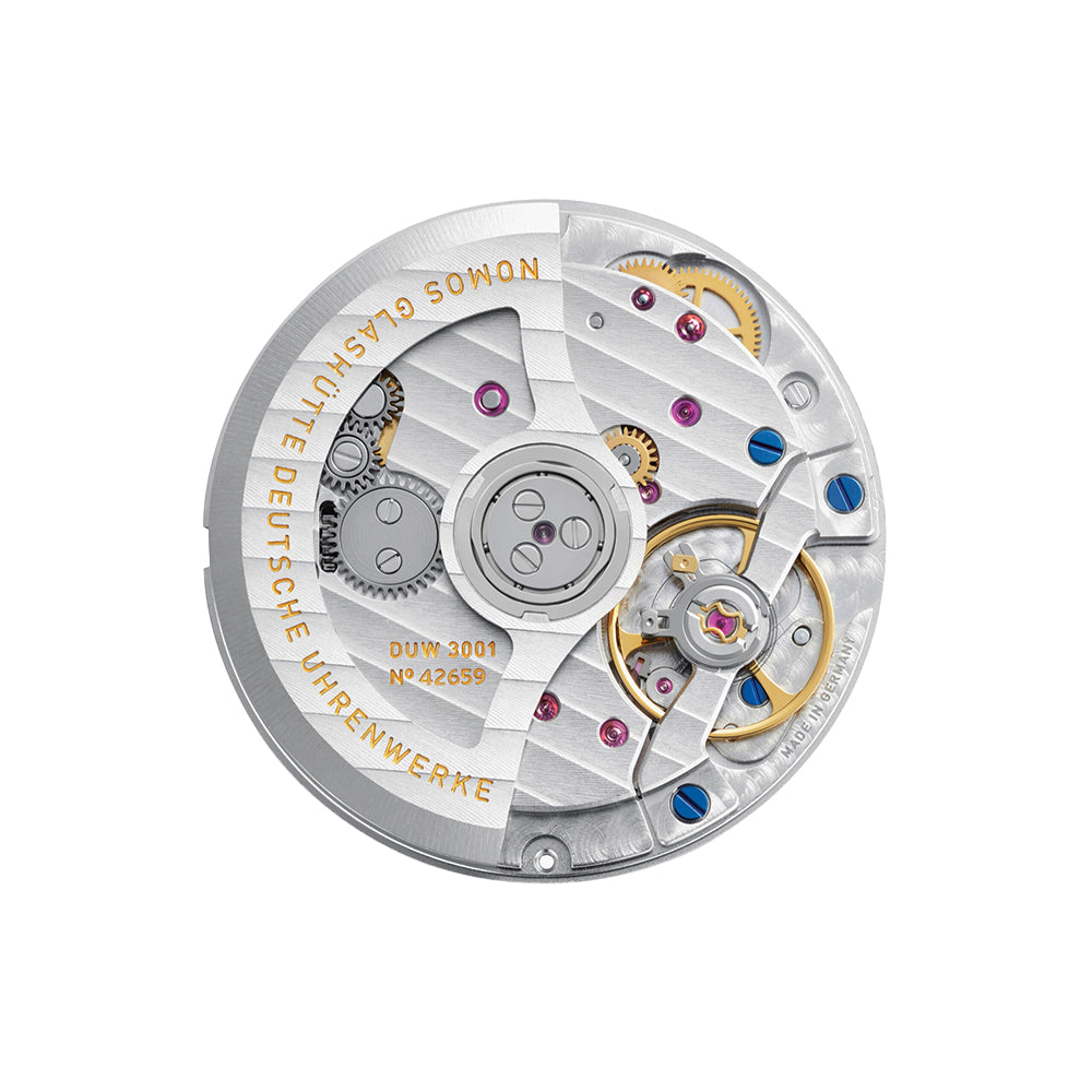 Ludwig Neomatik 36.4mm White Dial Men's Watch with Leather Strap - Perfect for Doctors, Professionals & Formal Occasions