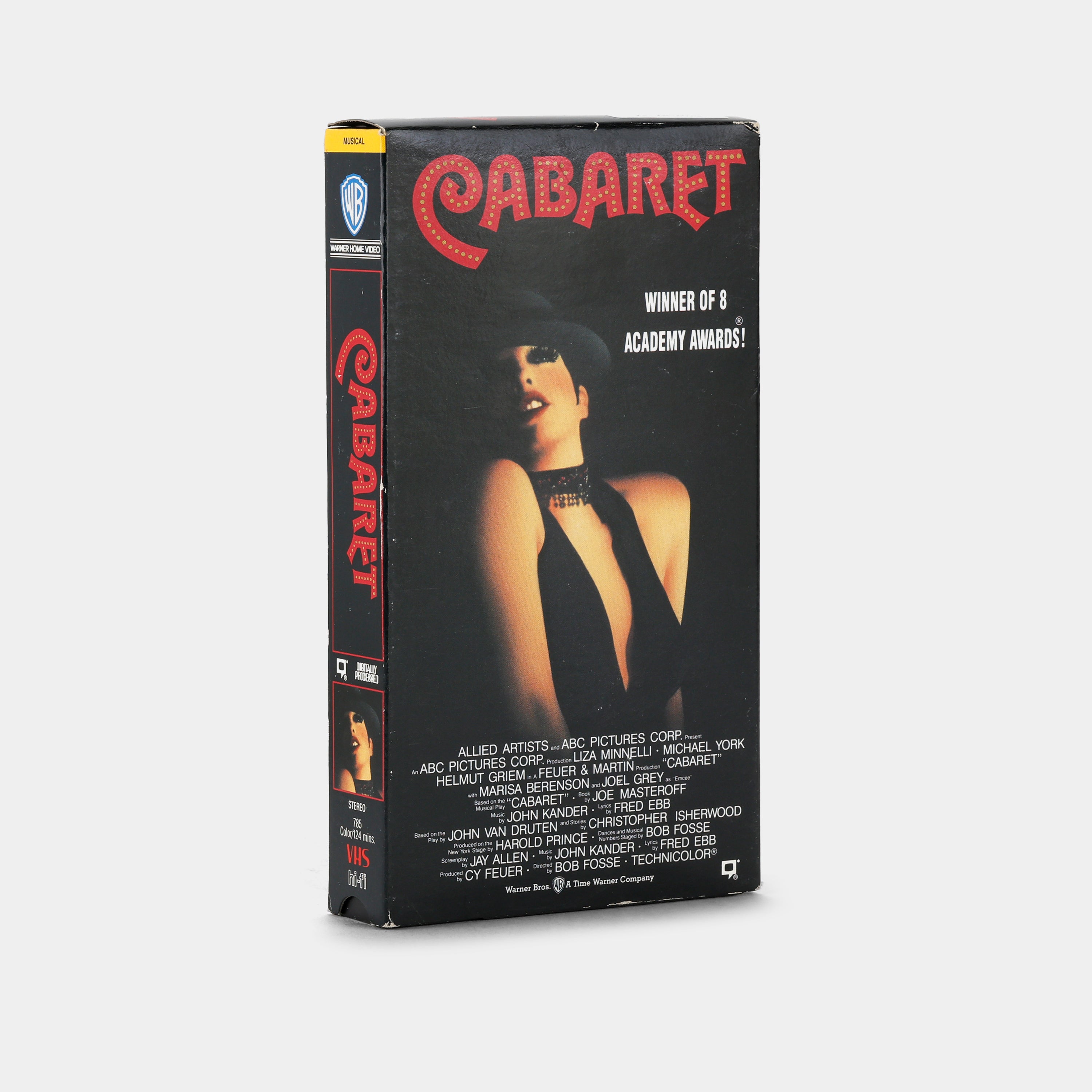 Vintage Cabaret Movie VHS Tape - Classic Musical Film for Collectors & Movie Lovers - Perfect for Home Theater Nights & 70s Nostalgia
