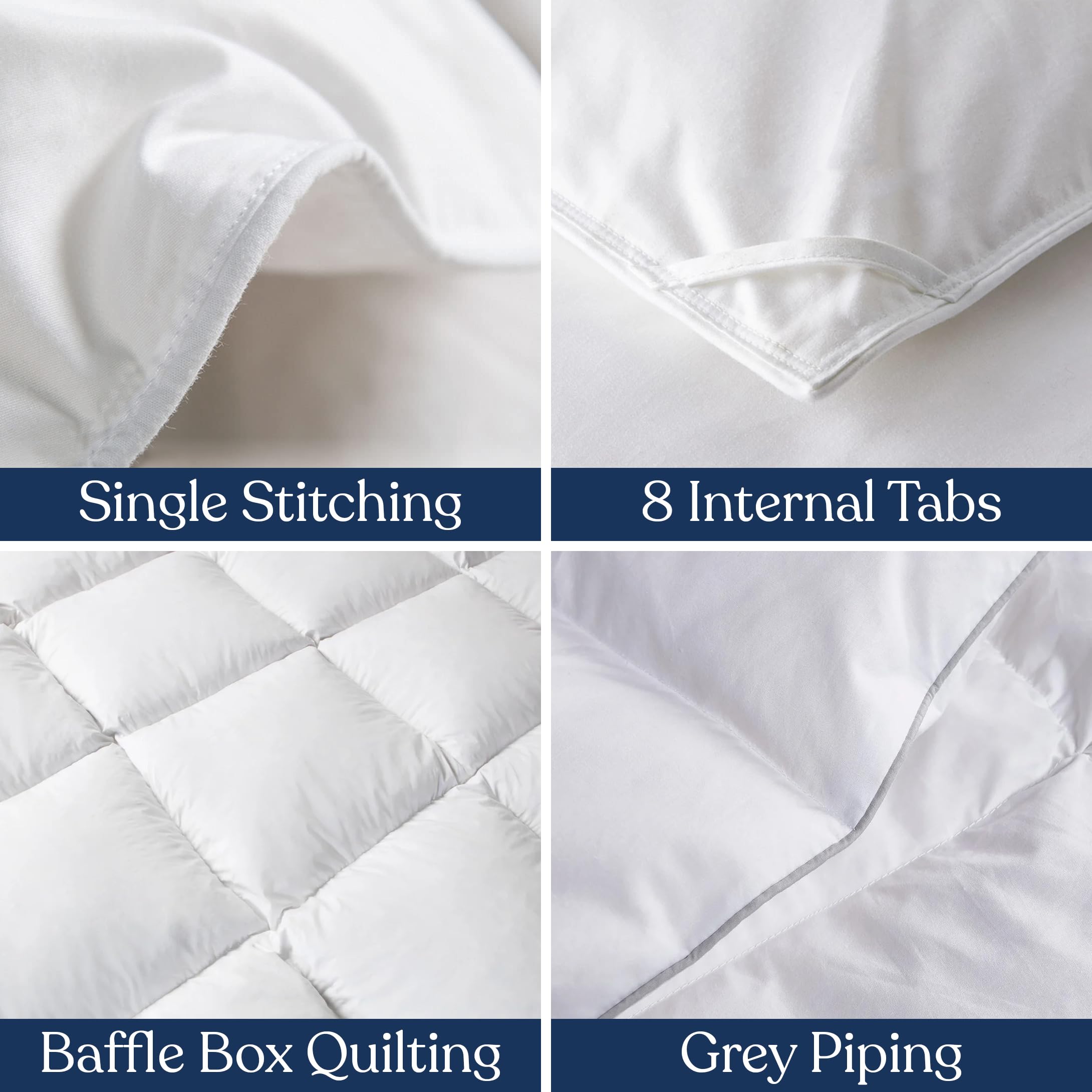 Organic Merino Wool Comforter Queen Size - GOTS Certified 100% Cotton Shell, 200 GSM All-Season Warmth - Ultra Soft Duvet Insert for Bedroom, Guest Room & Cozy Home Decor