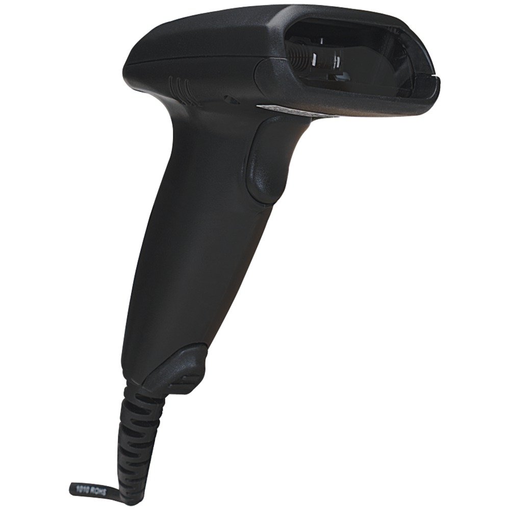 Manhattan 177672 Long-Range CCD Barcode Scanner - High-Speed USB & Wireless Connectivity for Retail, Warehouse, and Inventory Management - Perfect for Supermarkets, Logistics, and Office Use