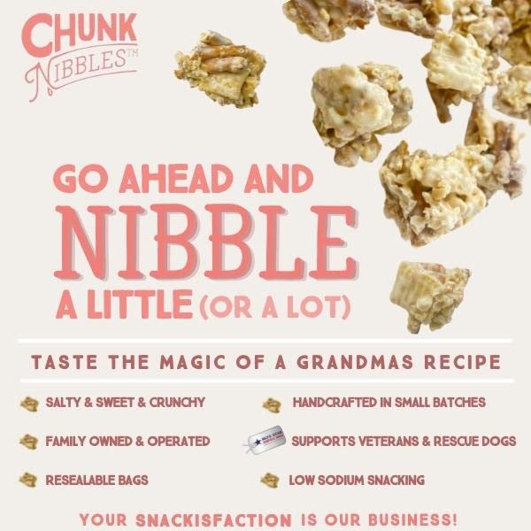 S'mores Snack Mix - Sweet & Salty Treats (4.25oz, 3 Packs) for Picnics & Parties