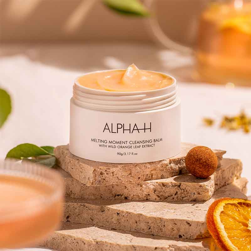 Alpha H Melting Moment Cleansing Balm - Gentle Makeup Remover & Deep Cleanser for All Skin Types | Perfect for Daily Skincare & Travel Essentials
