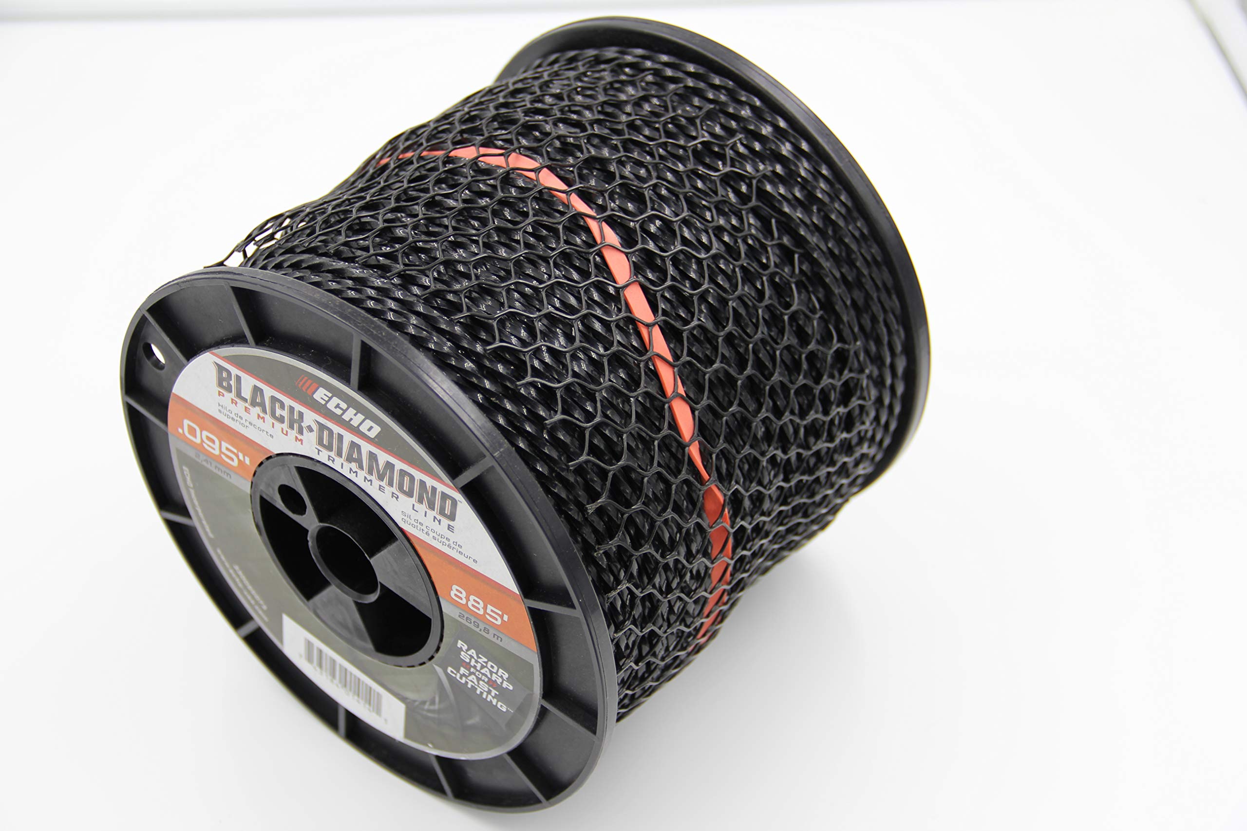 Echo 330095073 Black Diamond Trimmer Line 3lbs .095 Inch - Professional Weed Eater String for Lawn Mower & Garden Trimming
