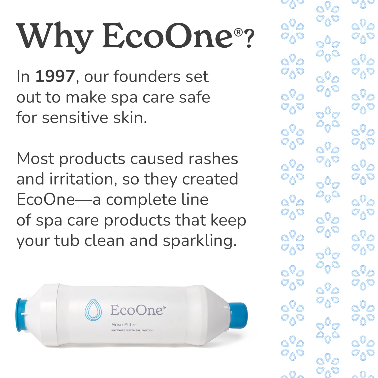 EcoOne Hot Tub Chemical Maintenance Kit - Spa Shock & Conditioner Set with Chlorine Granular & Monthly Conditioner - 6 Month Supply for Crystal Clear Water - Perfect for Backyard Relaxation & Hydrotherapy