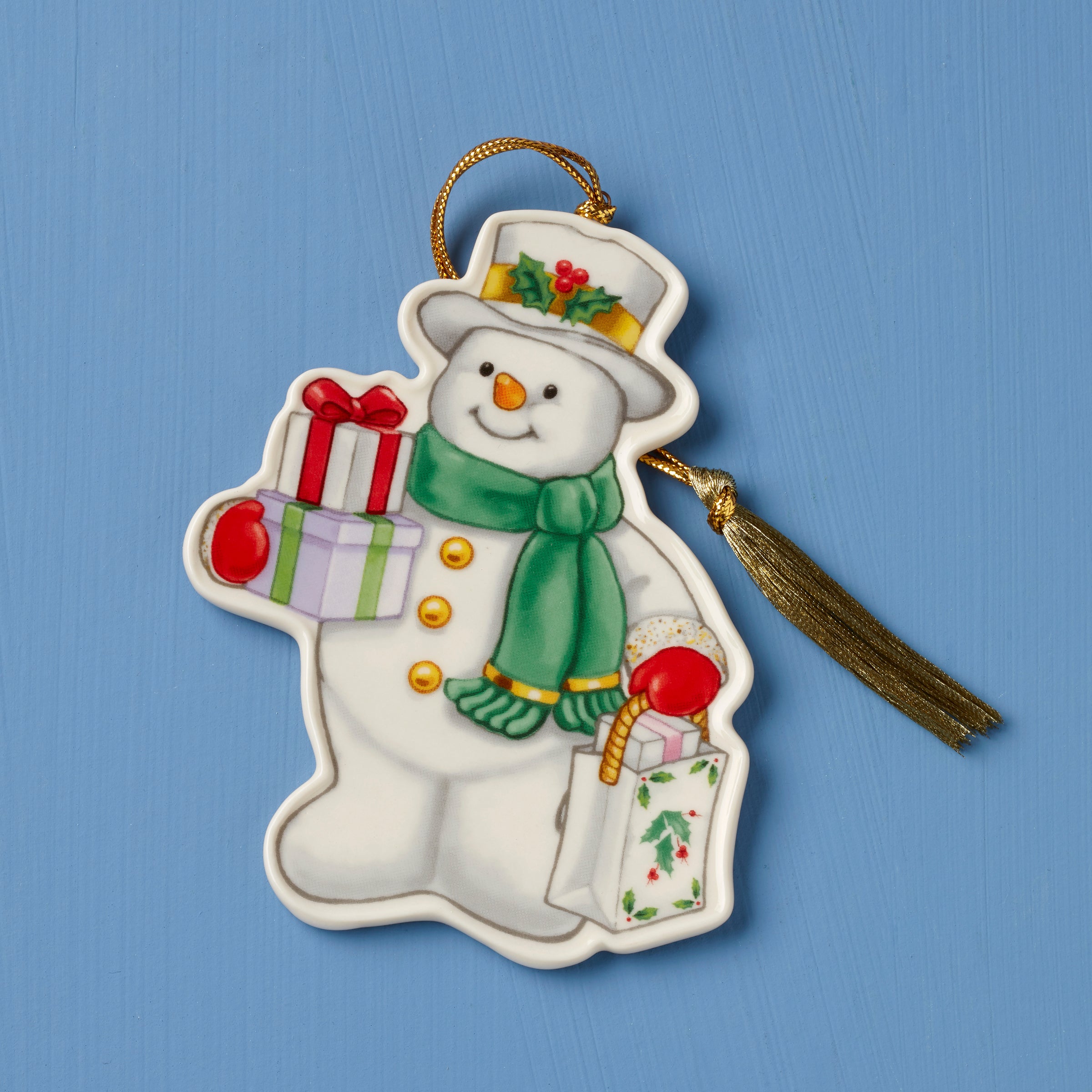 Christmas Snowman Ornament - Handmade Holiday Decor for Tree, Gift, and Home - Perfect for Xmas Party, Winter Decorations & Festive Celebrations