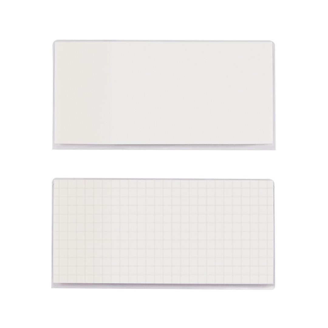 STALOGY Translucent Sticky Notes - 100 Sheets Reusable Adhesive Memo Pads for Office, School & Home Organization - Perfect for Planners, Journals & Wall Reminders