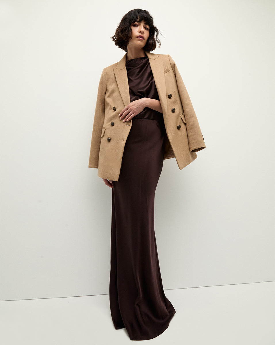 Ellette Italian Camel Hair Dickey Jacket - Women's Fashionable Layering Piece for Winter & Fall Outfits | Perfect for Office, Date Night & Casual Wear