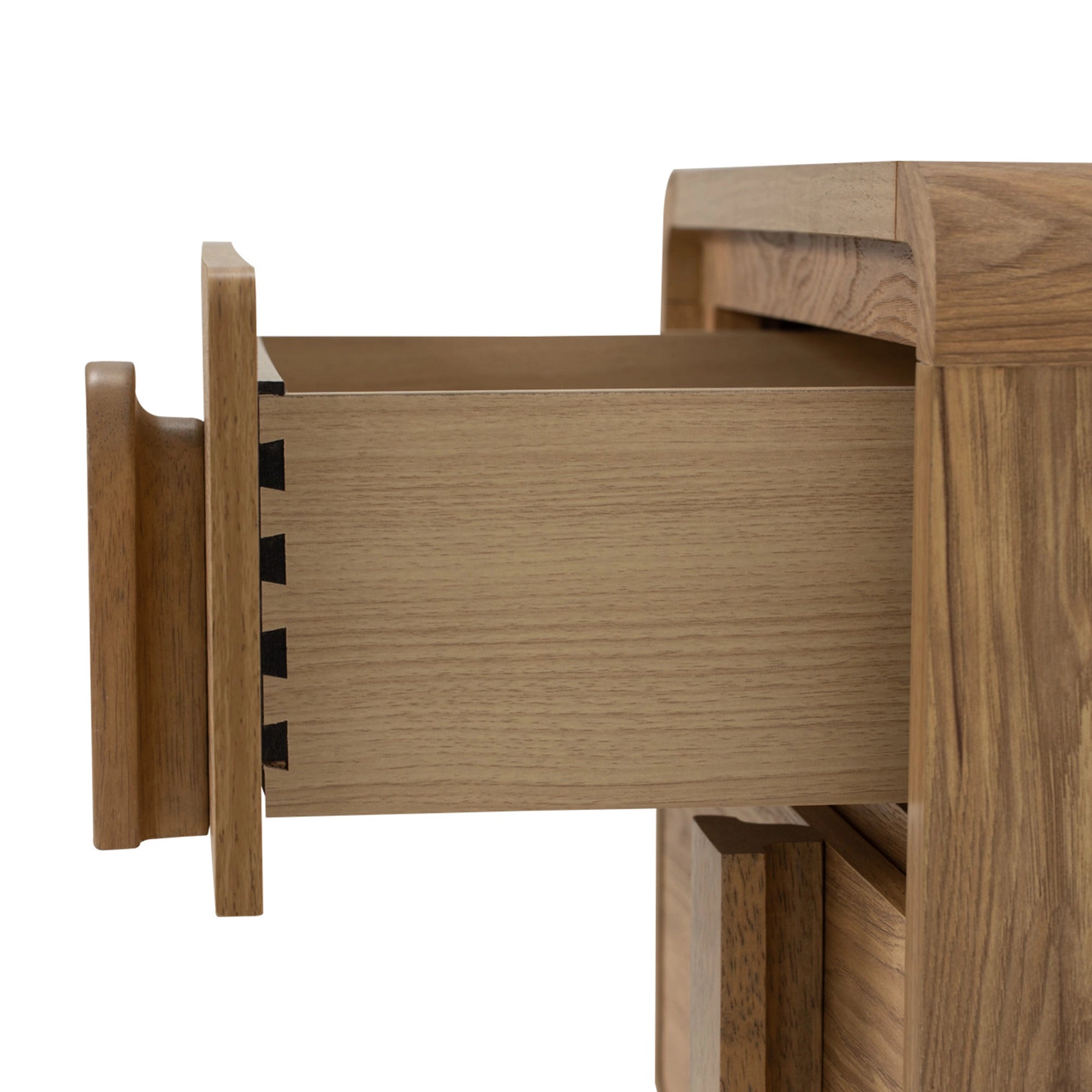 Modern Sora Side Table - Small Accent End Table for Living Room, Bedroom, or Office - Stylish Wooden Nightstand with Storage Shelf